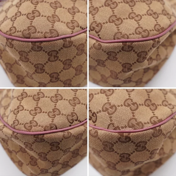 ❌️❌️SOLD❌️❌️CA51 💚 GUCCI Gg Monogram Canvas Sukey Crossbody Bag - Picture 7 of 13